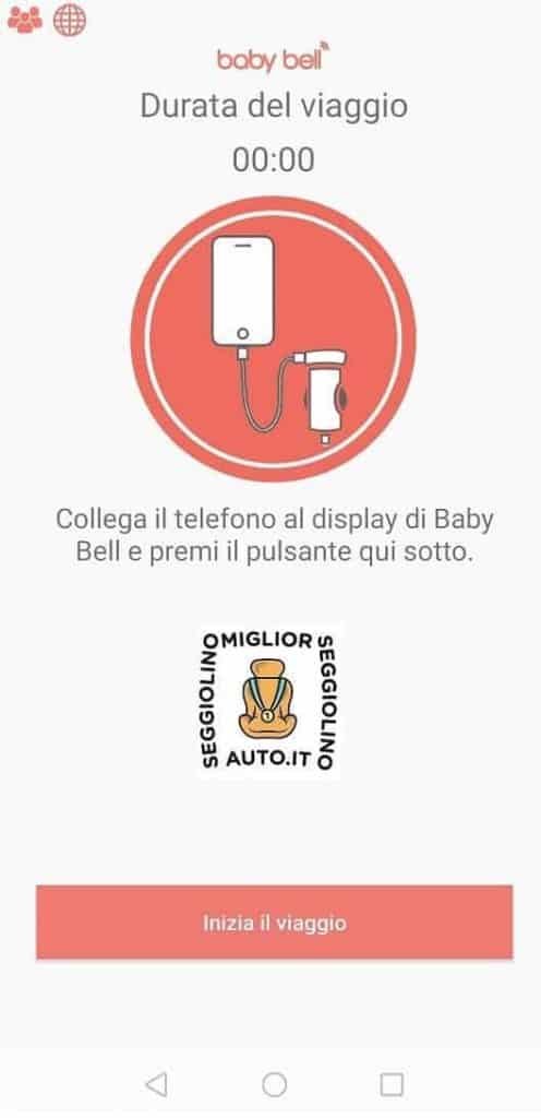 Baby Bell collegamento smartphone